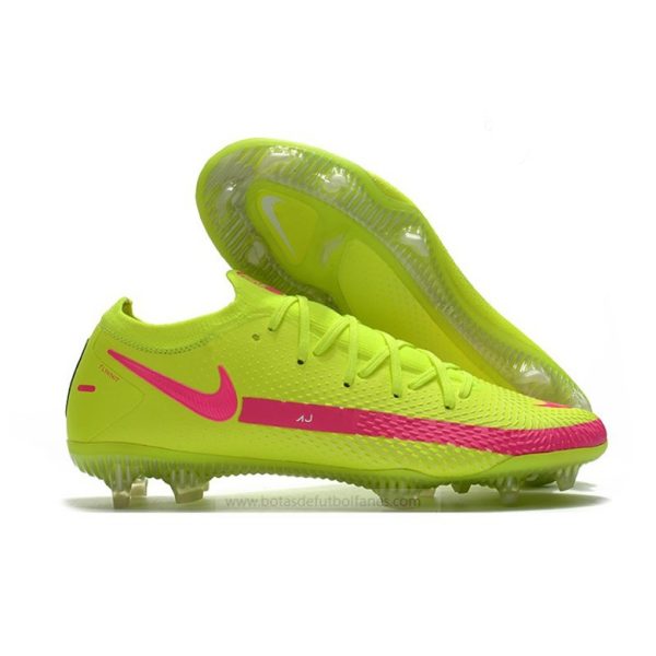 Nike Phantom GT Elite FG Gul Rosa